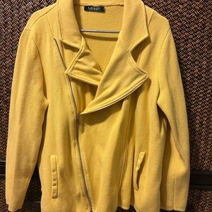 Ralph Lauren Bright Yellow Knit Sweater